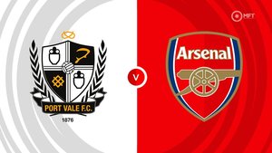 Watch Port Vale vs Arsenal